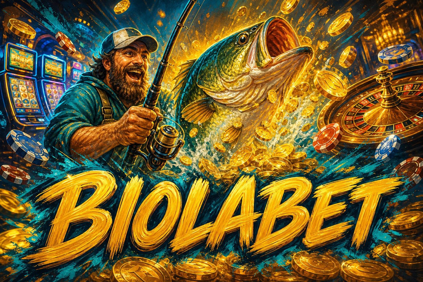 Ilustrasi halaman BIOLABET tentang daftar, klaim hadiah, dan batas bermain